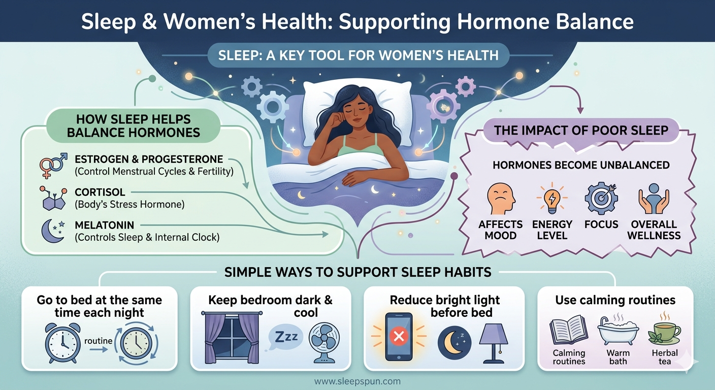 Why Sleep Matters for Women’s Hormones