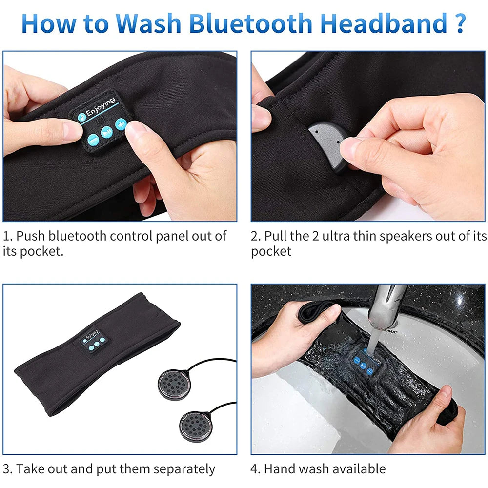 Bluetooth Sleep Headband Eye Mask