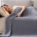 Chunky Knit Cooling Blanket 15lb