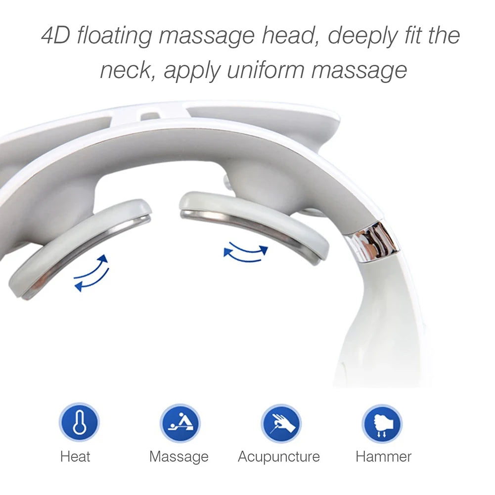 USB Heating Neck Pulse Massager