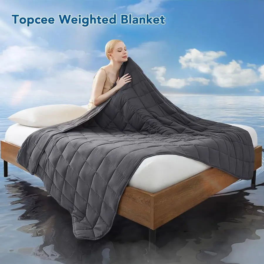 Queen Cooling Weighted Blanket 20lb