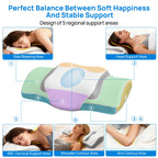 Ergonomic Cervical Neck Support Pillow