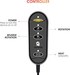 Heated Shiatsu Foot & Back Massager