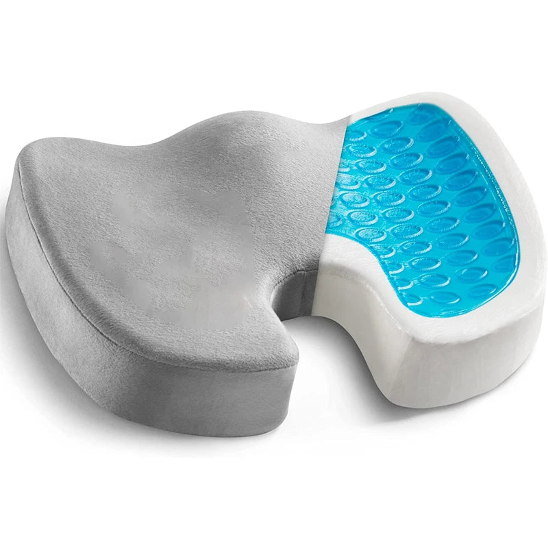 Gel Memory Foam Coccyx Cushion