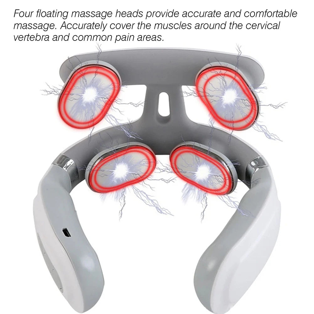 USB Heating Neck Pulse Massager