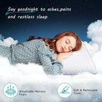 Queen Memory Foam Pillow Set (2)