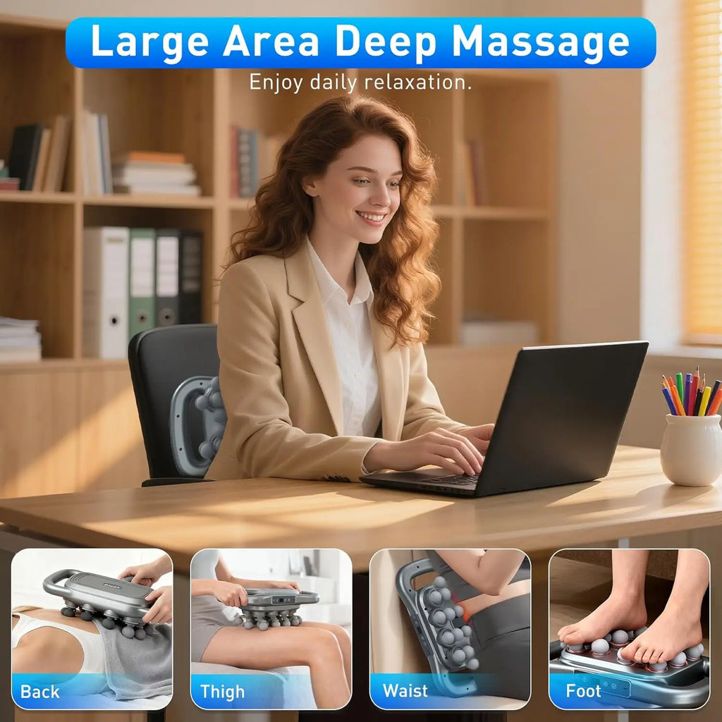 28-Head Deep Tissue Massage Gun