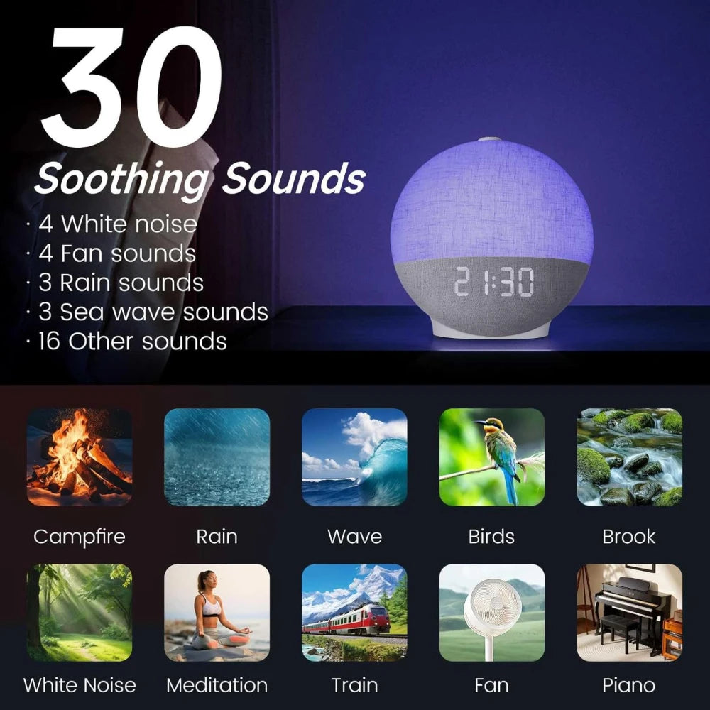 Sunrise Alarm Clock & White Noise Machine