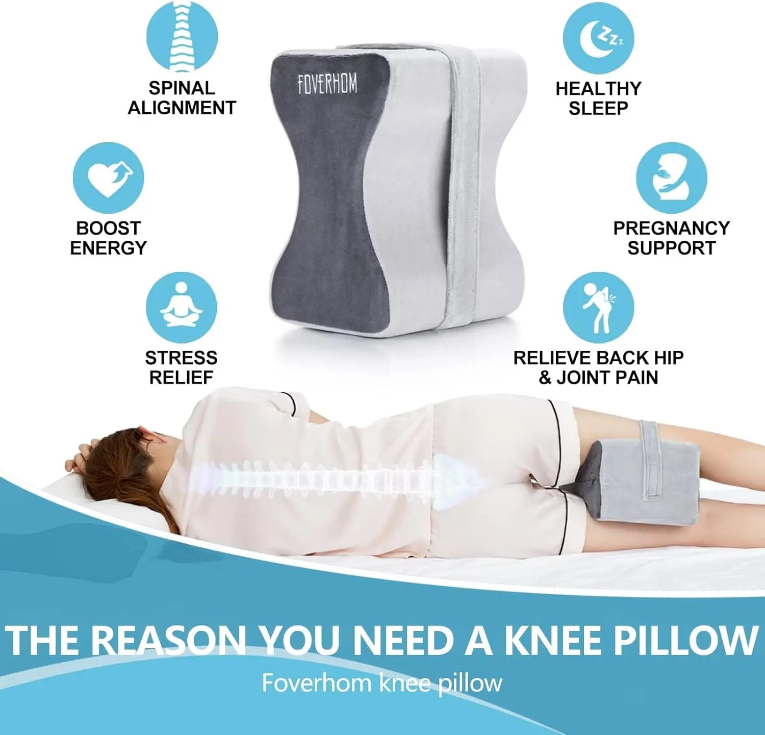 Orthopedic Sciatica Knee Pillow
