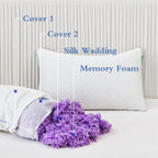 Cooling Memory Foam Pillows 2-Pack
