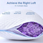 Cooling Memory Foam Pillows 2-Pack