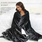 Queen Weighted Sherpa Blanket 15lb