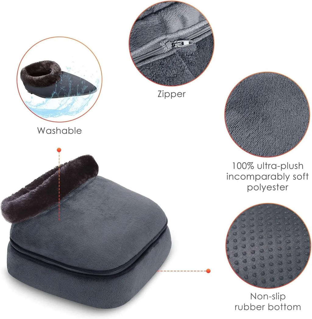 Heated Shiatsu Foot & Back Massager