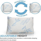 King Cooling Memory Foam Pillows 2-Pack