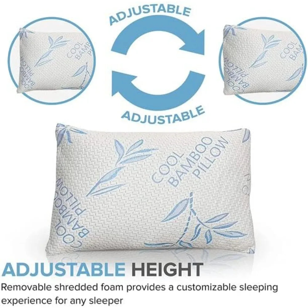 King Cooling Memory Foam Pillows 2-Pack