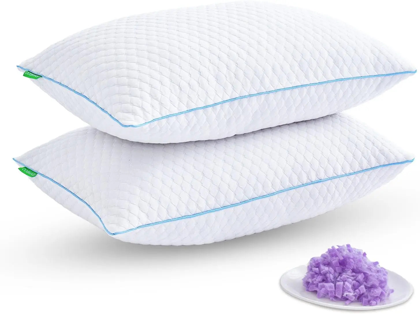 Cooling Memory Foam Pillows 2-Pack