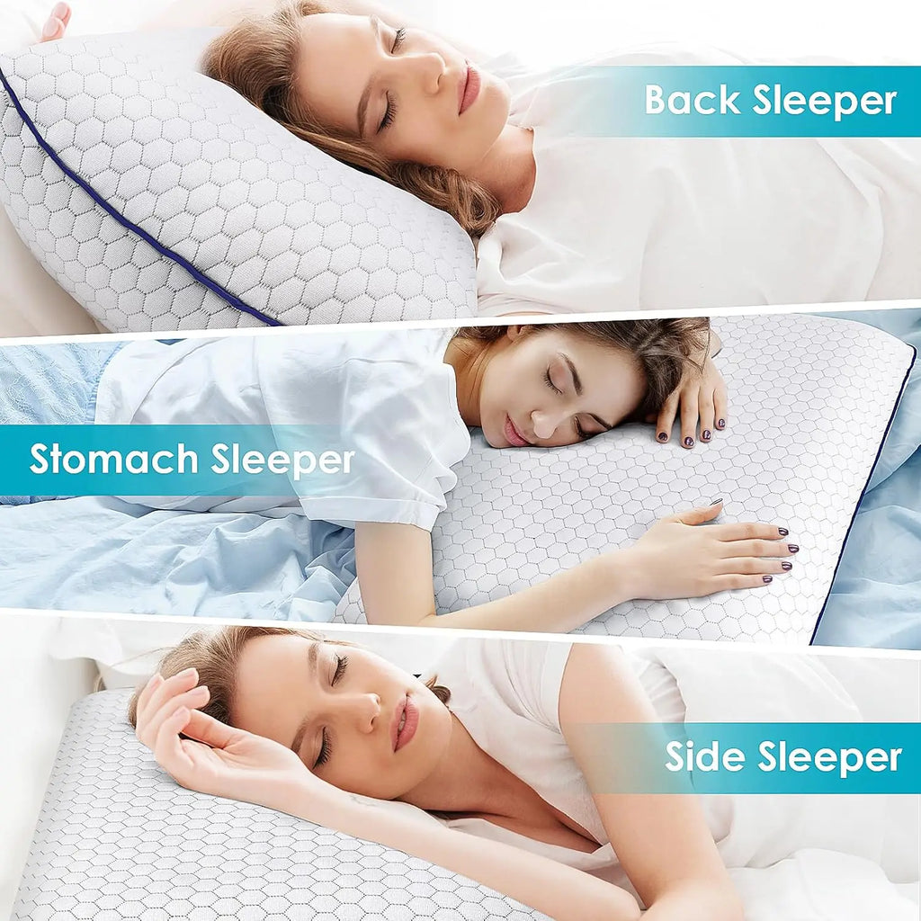 Queen Memory Foam Pillow Set (2)