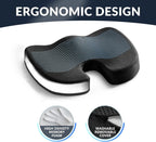 Gel Memory Foam Coccyx Cushion