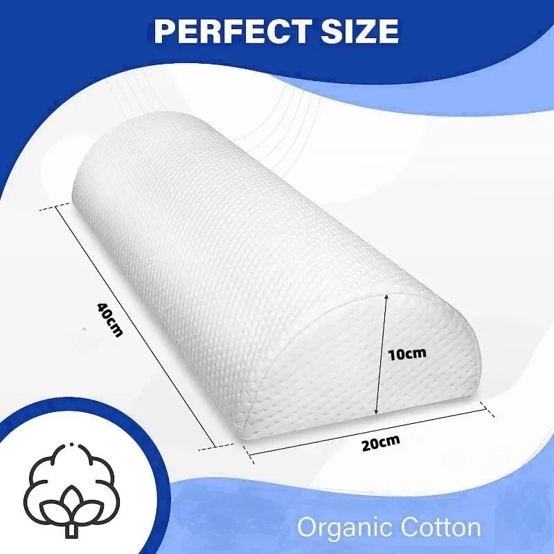 Memory Foam Lumbar Bolster Pillow