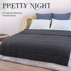Dark Grey Queen Weighted Blanket 20lb