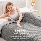 Minky Dot Weighted Blanket 15lb