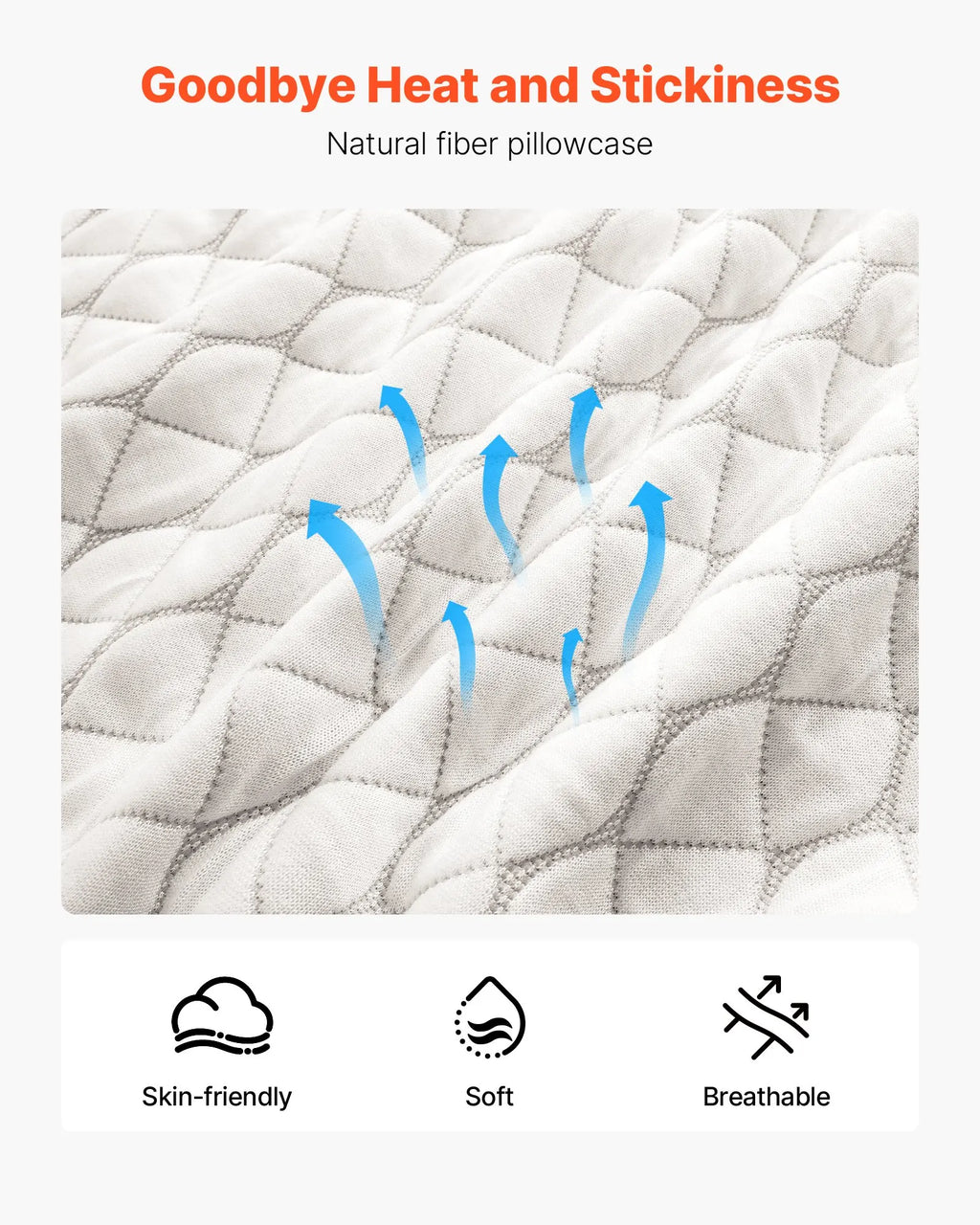 King Luxury Memory Foam Bed Pillow