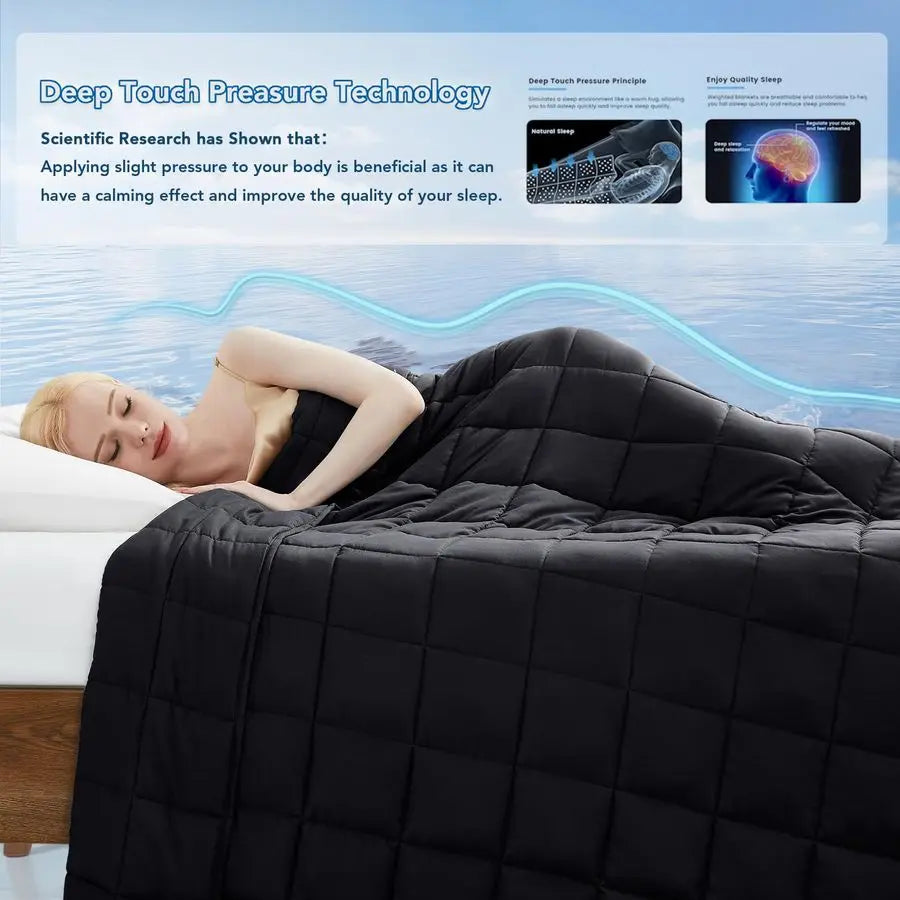 Queen Cooling Weighted Blanket 20lb
