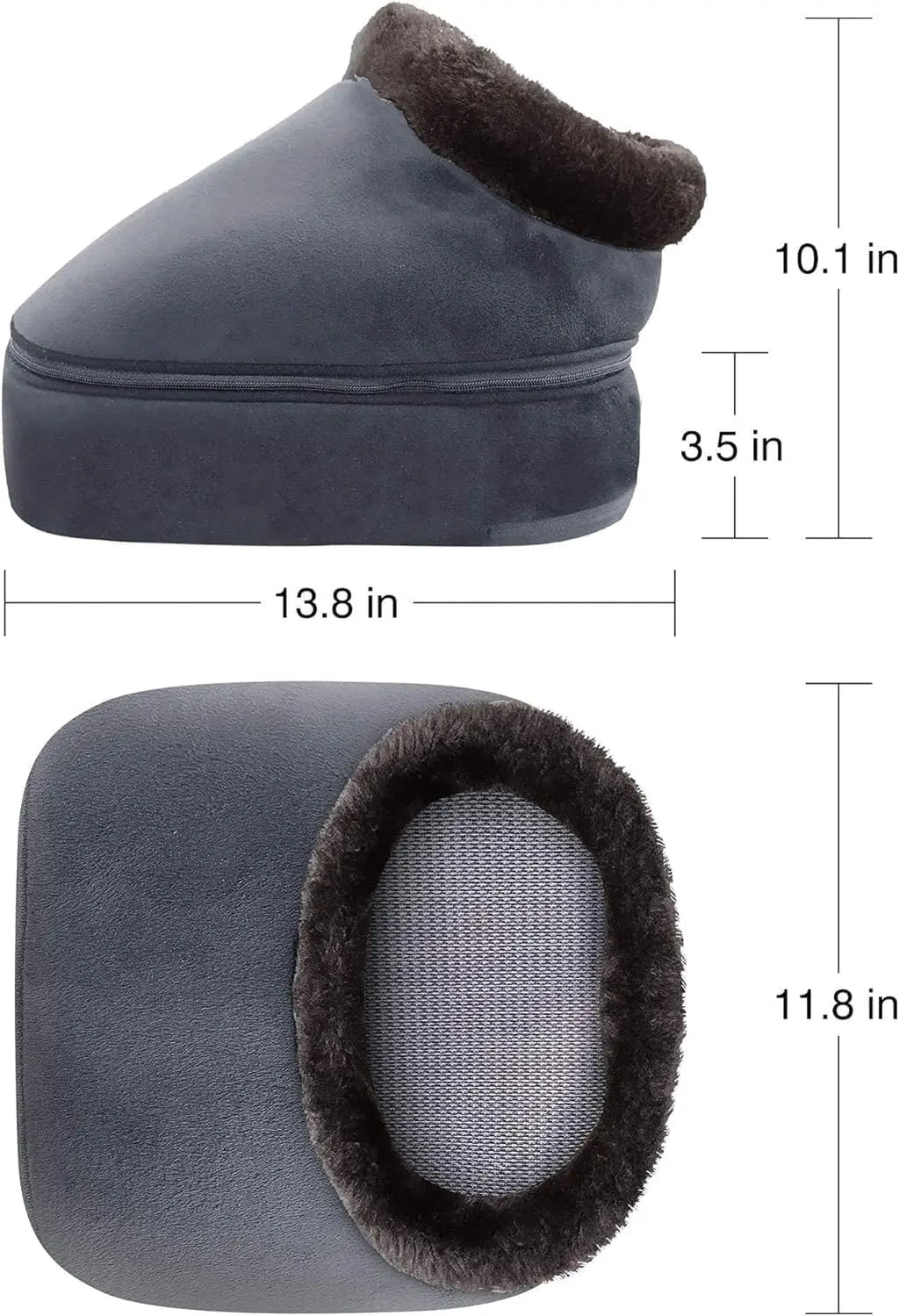 Heated Shiatsu Foot & Back Massager