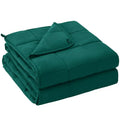 Dark Green Weighted Blanket 20lb