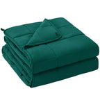 Dark Green Weighted Blanket 20lb