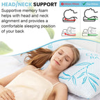 King Cooling Memory Foam Pillows 2-Pack