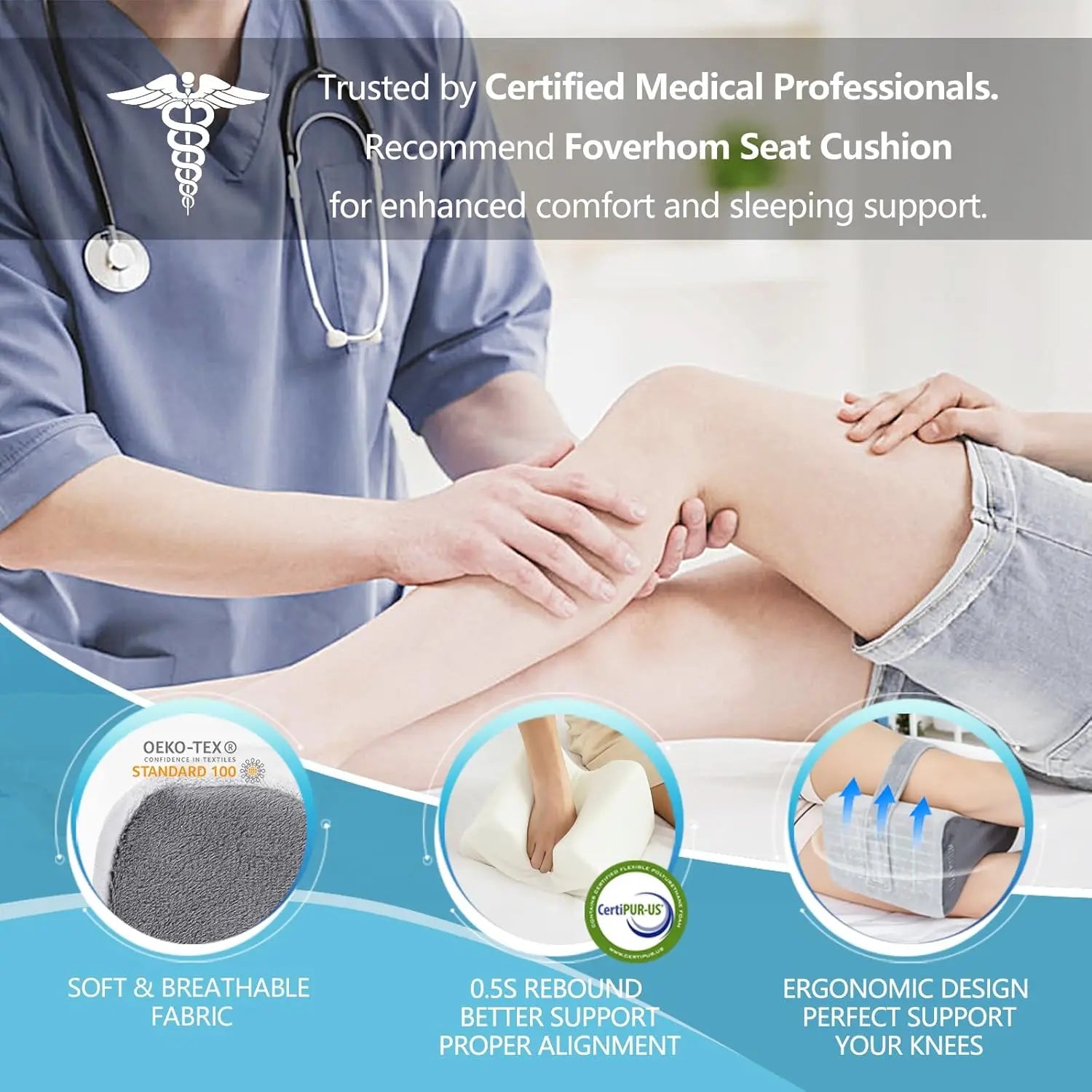 Orthopedic Sciatica Knee Pillow