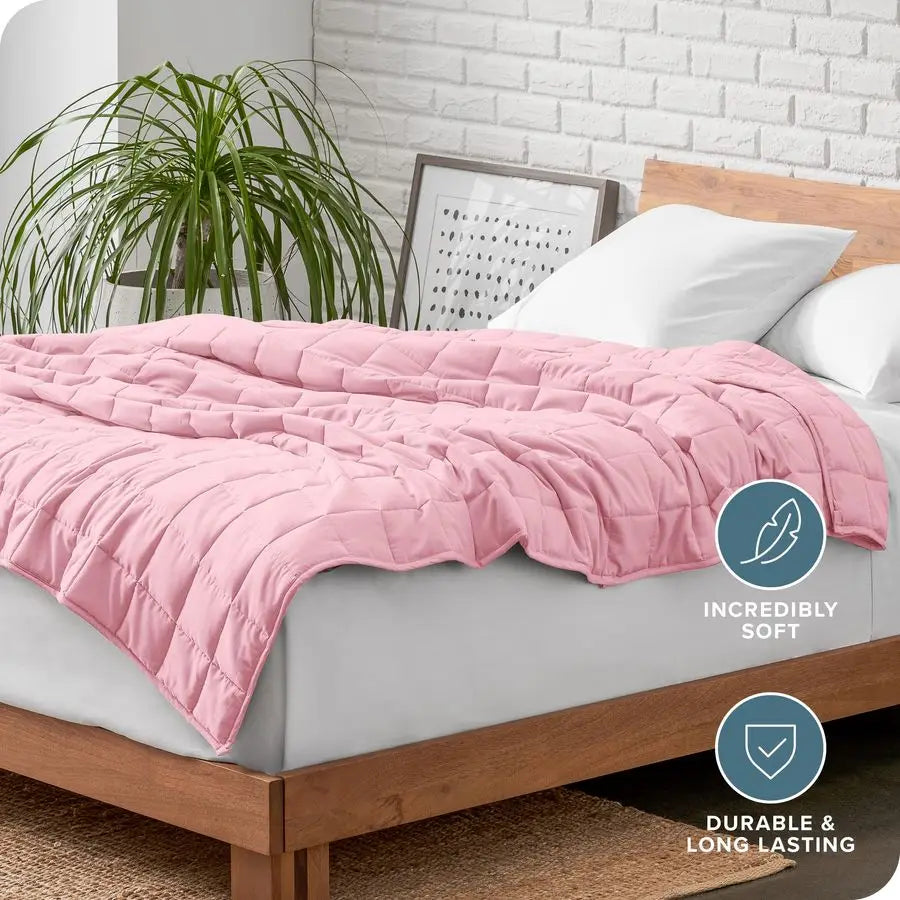 Pink Weighted Blanket 10lb