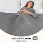 Chunky Knit Weighted Blanket 15lb