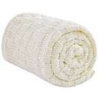 Chunky Knit Weighted Blanket 12lb