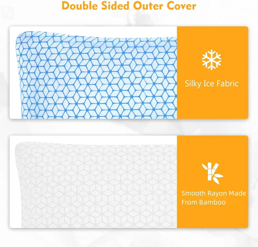 King Cooling Memory Foam Pillows (2)