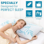 King Cooling Memory Foam Pillows 2-Pack