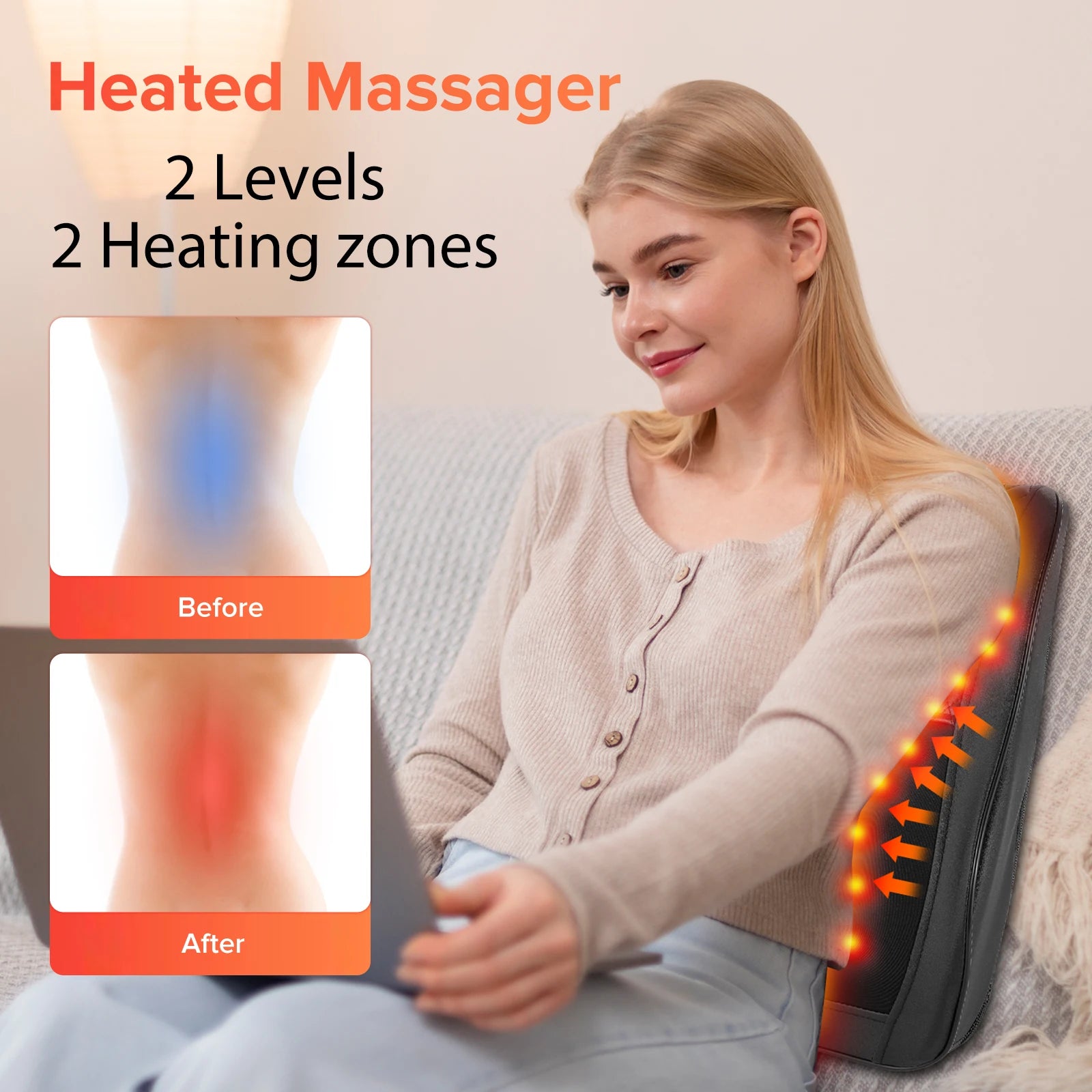 3D Kneading Back & Neck Massager