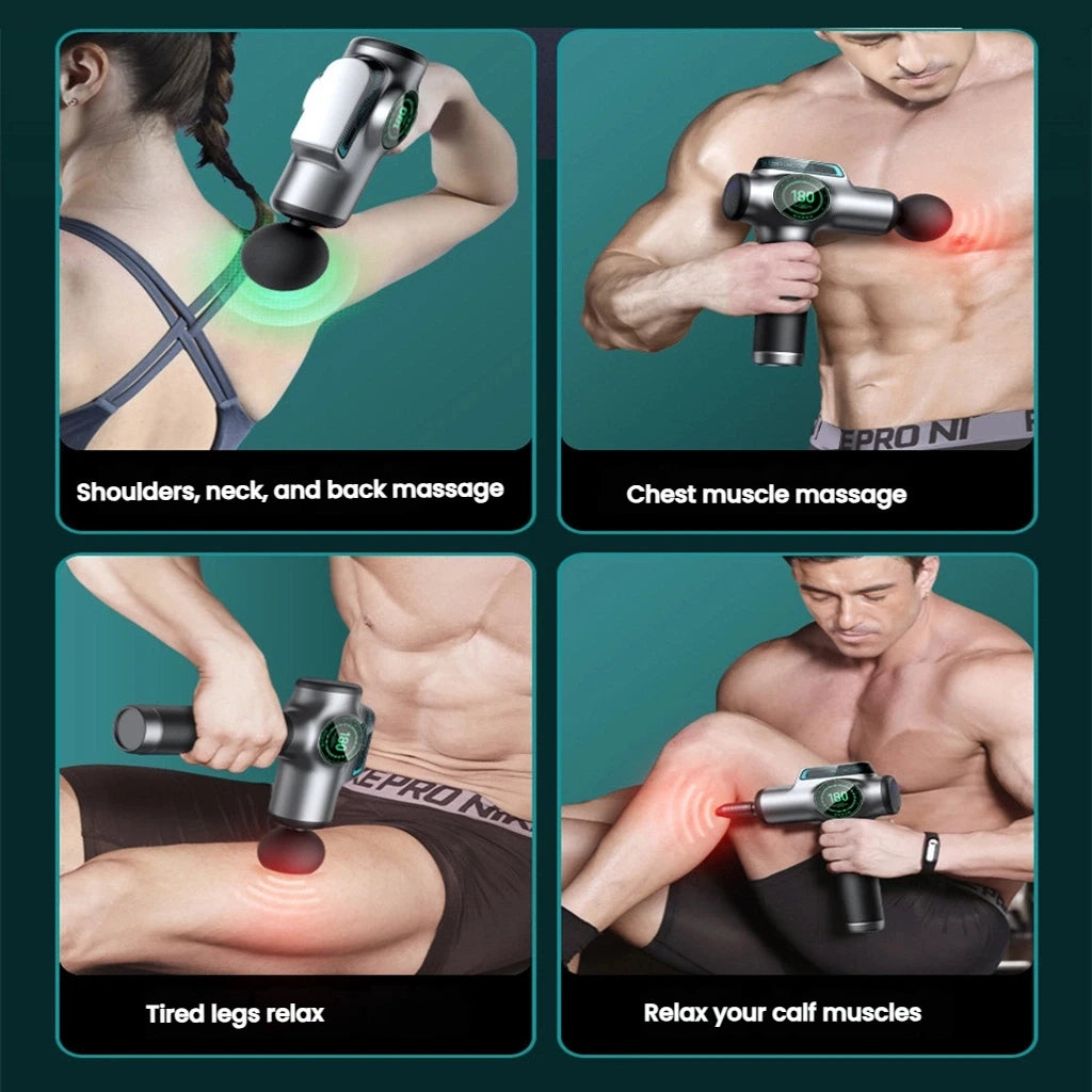 Rechargeable Deep Tissue Massage Gun