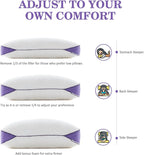 Queen Adjustable Cooling Memory Foam Pillow