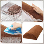 Memory Foam Half Moon Leg Pillow