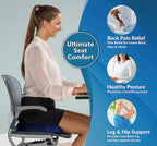 Gel Memory Foam Coccyx Cushion