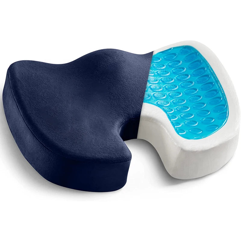 Gel Memory Foam Coccyx Cushion