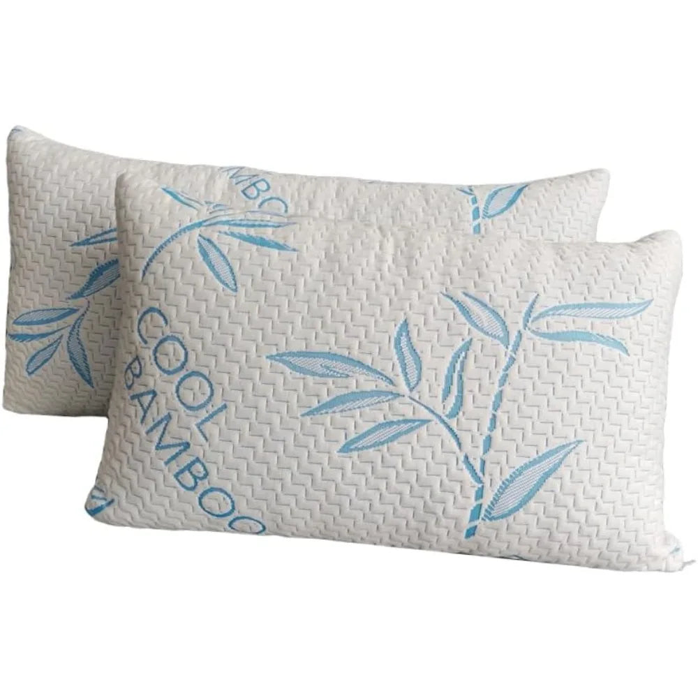 King Cooling Memory Foam Pillows 2-Pack