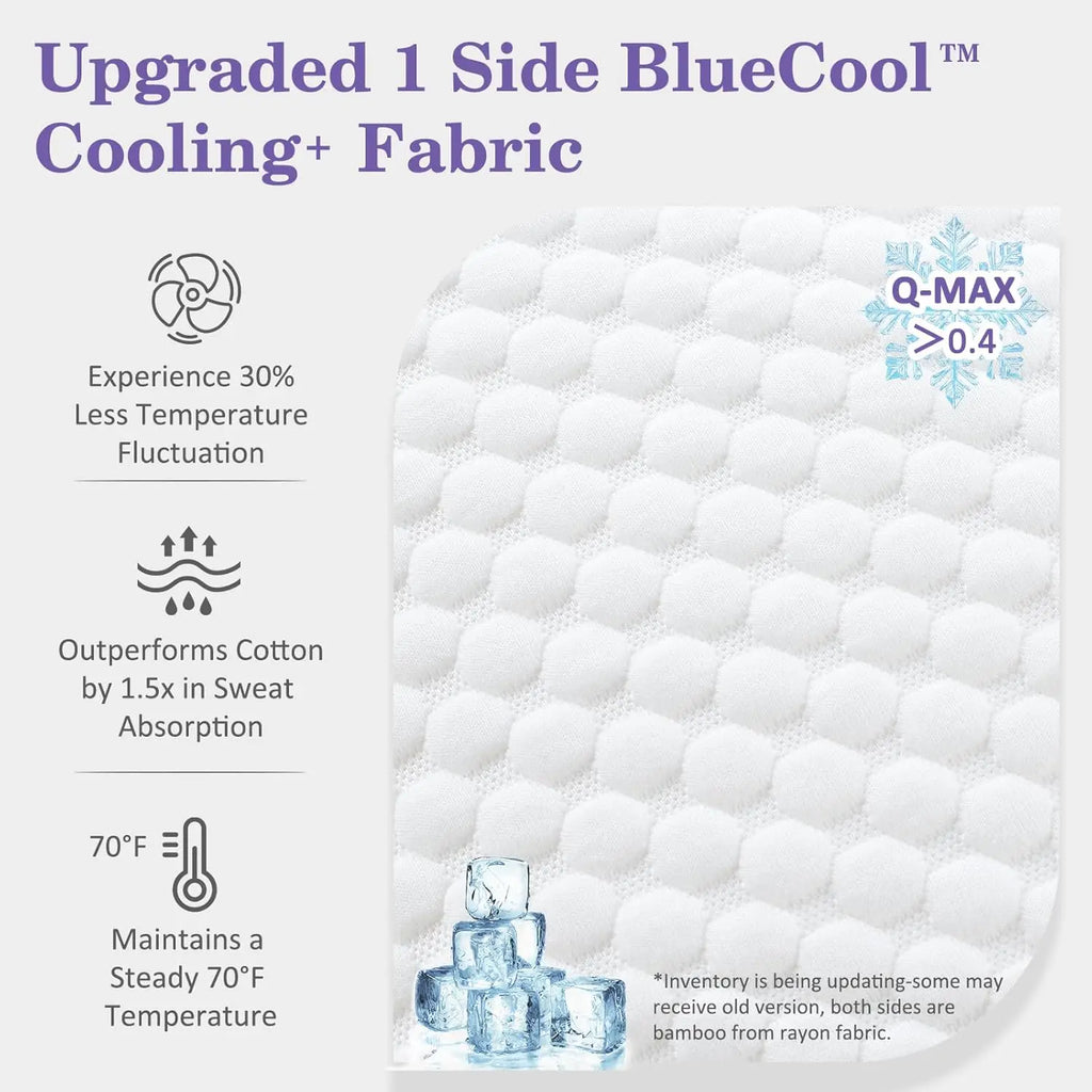 Queen Adjustable Cooling Memory Foam Pillow
