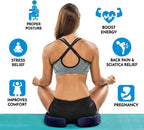 Gel Memory Foam Coccyx Cushion