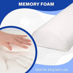 Memory Foam Lumbar Bolster Pillow