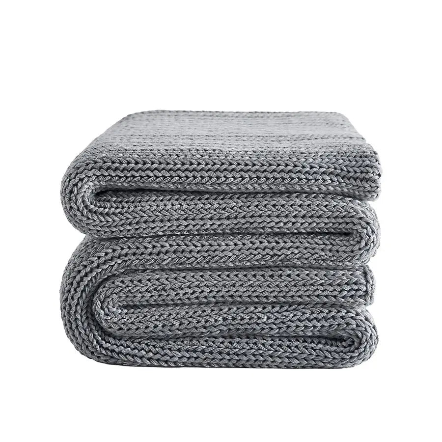 Chunky Knit Weighted Blanket 15lb