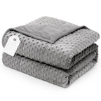 Minky Dot Weighted Blanket 15lb