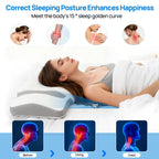 Ergonomic Cervical Neck Support Pillow